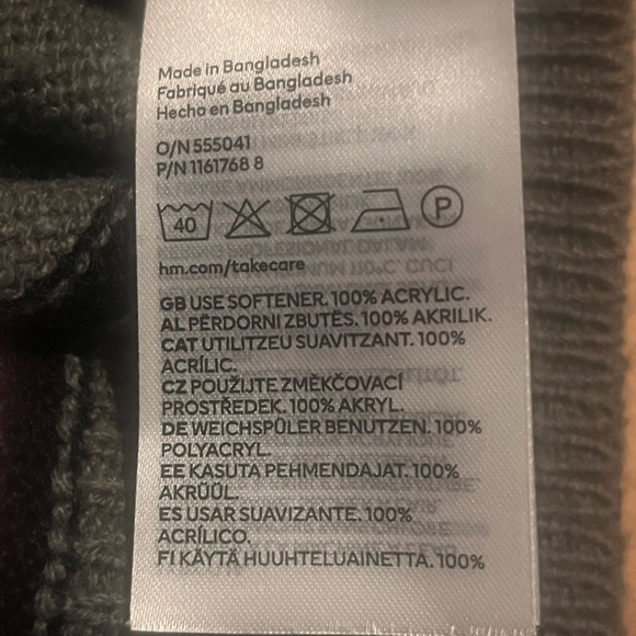 Gray and pink striped sweater from H&M - Picture 5 of 6